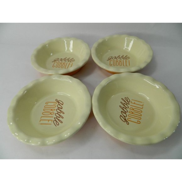 Mini Pie Dish Set Of 4 Individual Serving Casserole, Baking, Shepherds 5.5" Oven - Picture 8 of 10